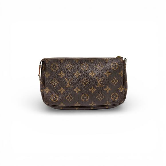 Louis Vuitton 2005 Takashi Murakami Monogram Cherry Pochette Accessoires Clutch - Picture 2 of 7